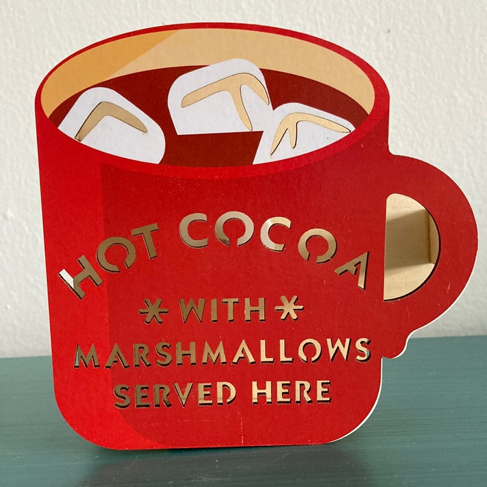 Holiday Light Up Hot Cocoa Mug Decor Bundle & Save! - Picture 2 of 3